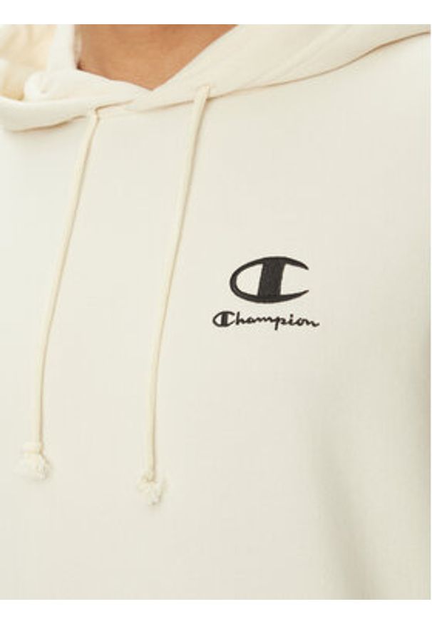 Champion Bluza 221176 Écru Regular Fit. Materiał: bawełna