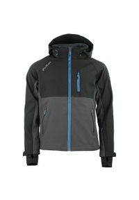 PEAK MOUNTAIN - Kurtka Peak Mountain Shoftshell. Kolor: wielokolorowy, szary, czarny. Sport: turystyka piesza, wspinaczka #1