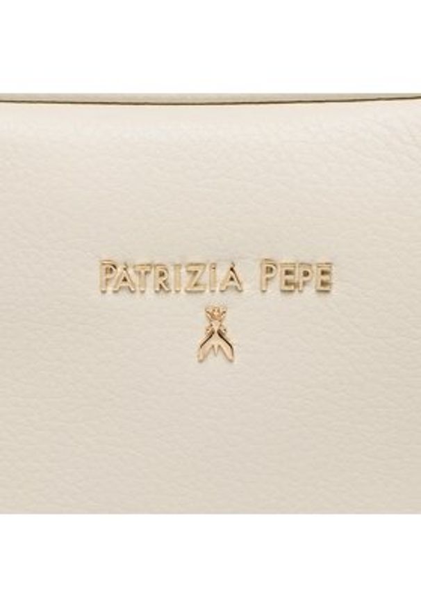 Patrizia Pepe Torebka CB8985/L001-W338 Écru. Materiał: skórzane