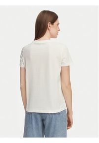 Vero Moda T-Shirt Jida 10340948 Biały Regular Fit. Kolor: biały. Materiał: bawełna #3