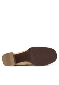 Hispanitas Botki HI254228 Écru. Materiał: lakier, skóra #4