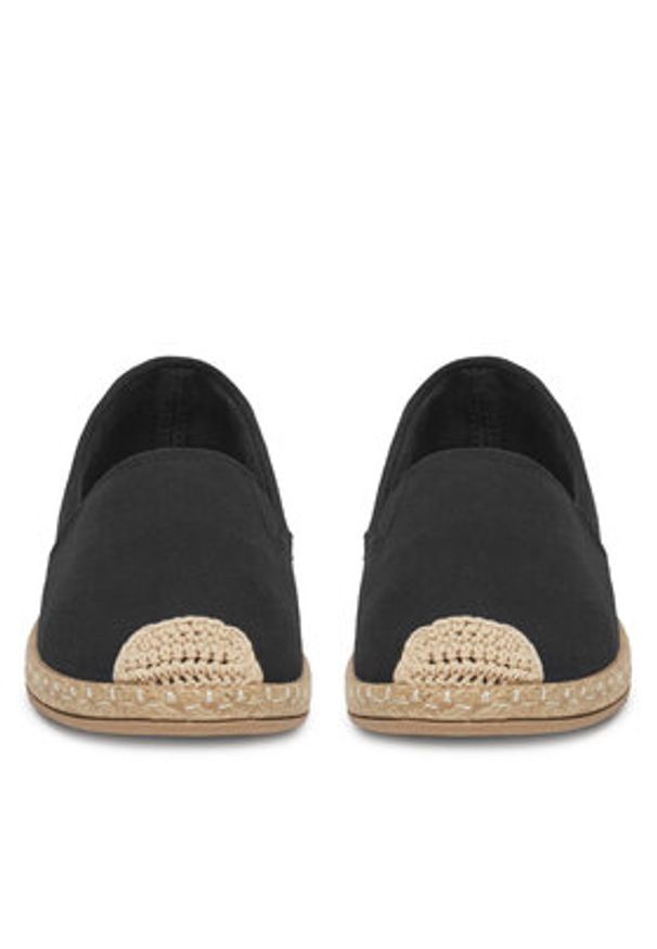 Jenny - JENNY Espadryle WSK1609-20 Czarny. Kolor: czarny. Materiał: materiał