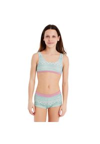 Dziewczęcy dwuczęściowy kostium kąpielowy Protest Prtproma. Kolor: zielony #2