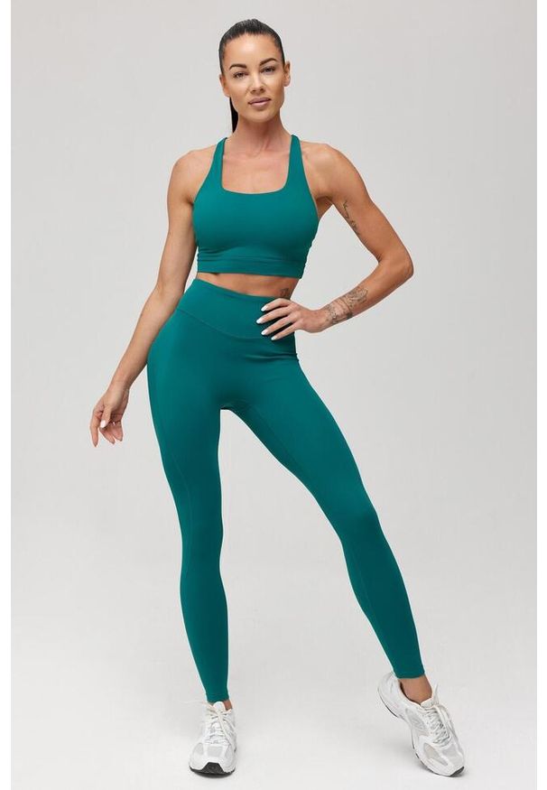 ROUGH RADICAL - Damskie legginsy fitness Rough Radical Noya. Kolor: zielony. Sport: fitness