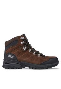 Jack Wolfskin Trekkingi Refugio Texapore Mid M 4049841 Brązowy. Kolor: brązowy. Materiał: zamsz, skóra. Sport: turystyka piesza #7