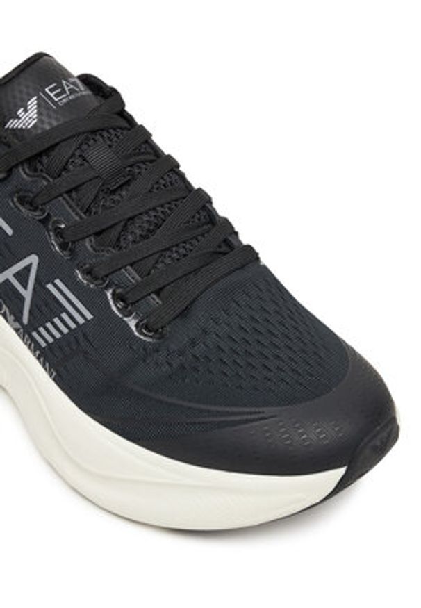 EA7 Emporio Armani Sneakersy X8X245 XK442 MZ210 Czarny. Kolor: czarny. Materiał: materiał