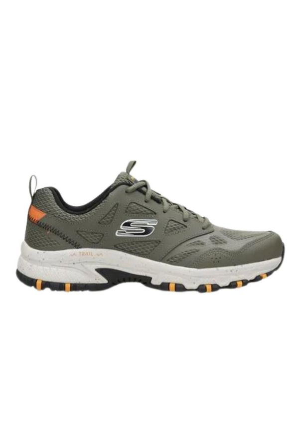 skechers - Buty SKECHERS HILLCREST Zielony. Kolor: zielony. Materiał: tkanina