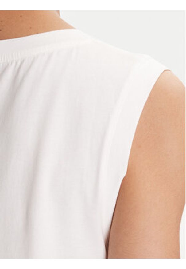 Emporio Armani Underwear Top EW000410 AF10881 U1131 Biały Regular Fit. Kolor: biały. Materiał: bawełna