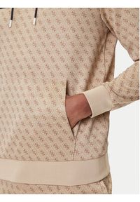 Guess Bluza Z4BQ30 K7122 Beżowy Regular Fit. Kolor: beżowy. Materiał: bawełna #3