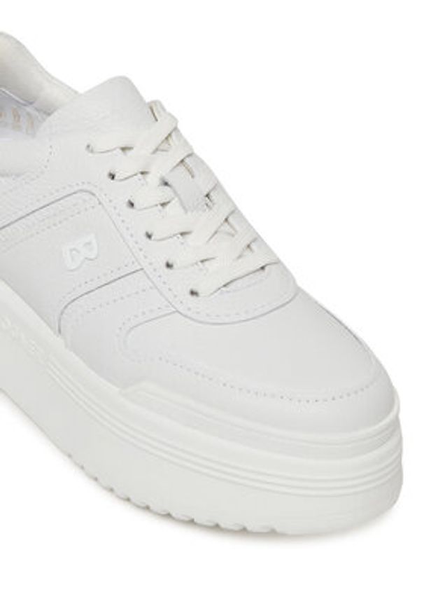 Bogner Sneakersy New York 1 B 22520315 Biały. Kolor: biały. Materiał: skóra