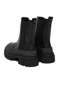 DeeZee Botki 13059-2-BLACK PU Czarny. Kolor: czarny. Materiał: materiał #5