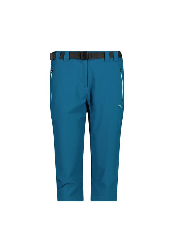 Spodnie damskie CMP Capri. Kolor: niebieski, wielokolorowy, zielony. Sport: turystyka piesza