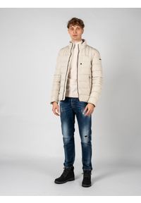 Geox Kurtka "Hilstone" | M2628DT2941 | Mężczyzna | Ecru. Okazja: na co dzień. Materiał: poliester. Styl: casual #1