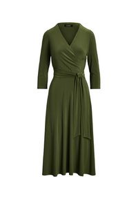 Lauren Ralph Lauren - LAUREN RALPH LAUREN Sukienka codzienna 250769904042 Khaki Regular Fit. Okazja: na co dzień. Kolor: brązowy. Materiał: syntetyk. Typ sukienki: proste. Styl: casual #5
