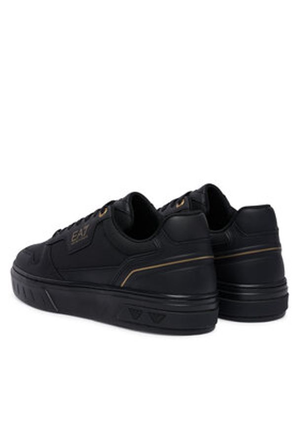 EA7 Emporio Armani Sneakersy 7X000786 AF26388 MZ177 Czarny. Kolor: czarny. Materiał: materiał