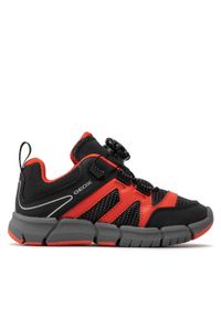 Geox Sneakersy J Flexyper B. D J259BD 0FU50 C0038 S Czarny. Kolor: czarny. Materiał: materiał