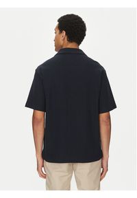BOSS Koszula 50536745 Granatowy Relaxed Fit. Kolor: niebieski. Materiał: bawełna #4