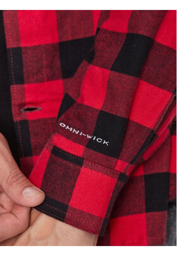 columbia - Columbia Koszula Flare Gun™ Stretch Flannel Czerwony Regular Fit. Kolor: czerwony. Materiał: bawełna