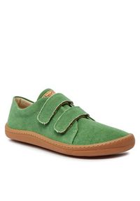Froddo Sneakersy Barefoot Vegan G3130248-1 DD Zielony. Kolor: zielony. Materiał: materiał