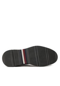 TOMMY HILFIGER - Tommy Hilfiger Sneakersy Nubuck Mix Hybrid Shoe FM0FM05092 Czarny. Kolor: czarny. Materiał: nubuk