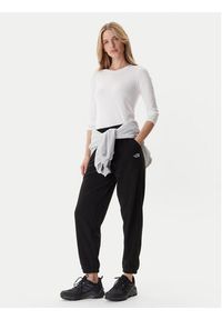 The North Face Spodnie dresowe Glacier NF0A8DQR Czarny Regular Fit. Kolor: czarny. Materiał: syntetyk #8