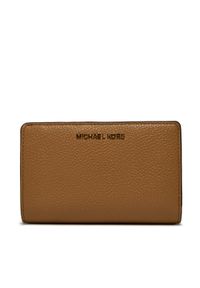 MICHAEL Michael Kors Duży Portfel Damski Empire 34S4G8ED6L Brązowy. Kolor: brązowy. Materiał: skóra