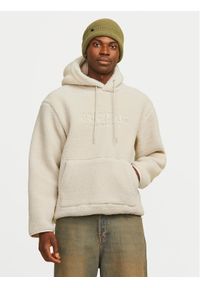 Jack & Jones Bluza Frederiksberg 12263011 Beżowy Loose Fit. Kolor: beżowy. Materiał: syntetyk