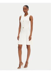 Marciano Guess Sukienka dzianinowa 5GGK26 5874Z Écru Regular Fit. Kolor: kremowy. Materiał: wiskoza #3