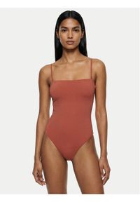 Calvin Klein Swimwear Strój kąpielowy LV00Q62709 Różowy. Kolor: różowy. Materiał: syntetyk #1
