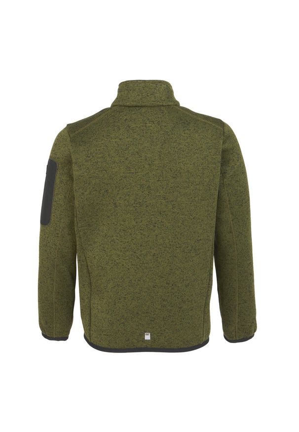 Regatta - Polar dziecięcy Newhill Fleece Jacket. Kolor: zielony, czarny, wielokolorowy. Materiał: polar. Sezon: zima