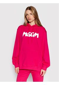 MSGM Bluza 3341MDM182 227799 Różowy Regular Fit. Kolor: różowy. Materiał: bawełna