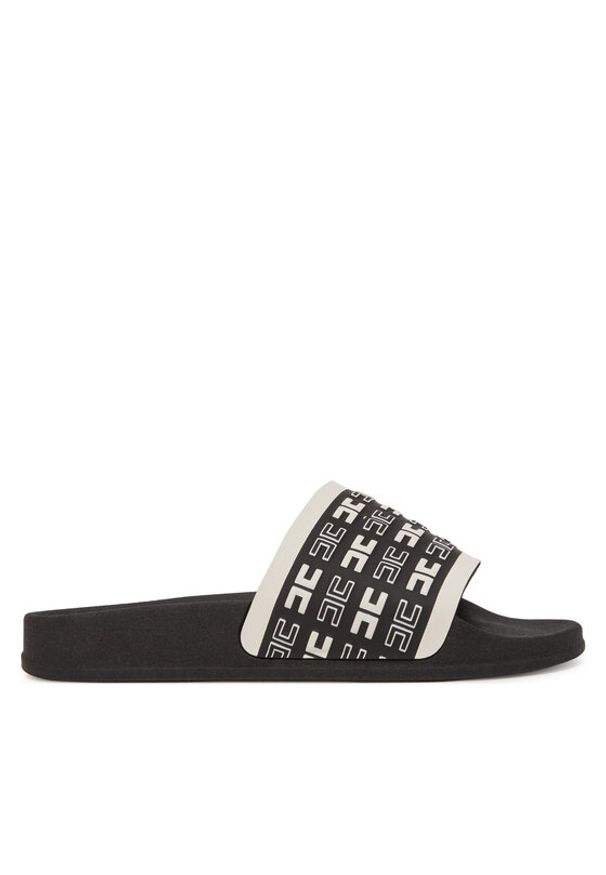 Elisabetta Franchi Klapki F4-A0E-0313 Czarny. Kolor: czarny