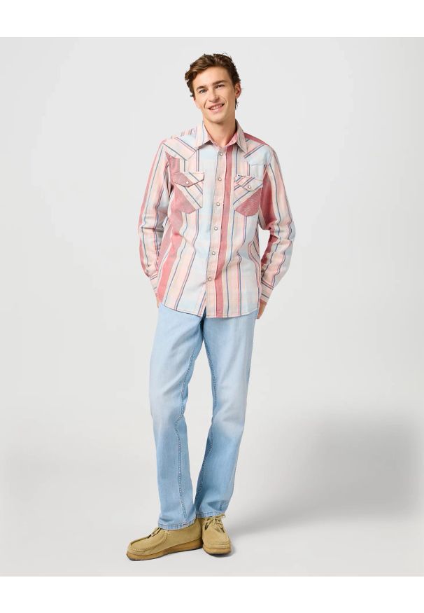 Wrangler - MESKIE SPODNIE WRANGLER GREENSBORO SPUR STITCHED 112362558