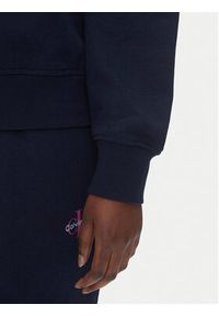 Calvin Klein Jeans Bluza Monologo LV047B234G Granatowy Relaxed Fit. Kolor: niebieski. Materiał: bawełna #2