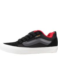 Vans - Buty VANS KNU SKOOL CRDA Czarny. Kolor: czarny. Materiał: tkanina