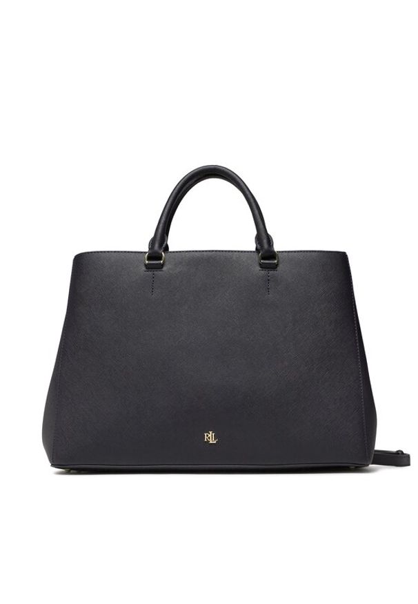 Lauren Ralph Lauren Torebka Hanna 37 431898556001 Granatowy. Kolor: niebieski. Materiał: skórzane