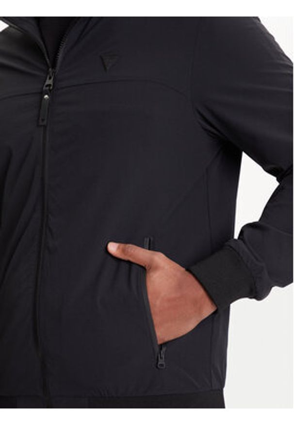 Guess Kurtka przejściowa Z5YL07 WH2H0 Czarny Regular Fit. Kolor: czarny. Materiał: syntetyk