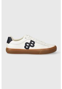 BOSS sneakersy Aiden kolor biały 50499672. Zapięcie: sznurówki. Kolor: biały. Materiał: guma #1