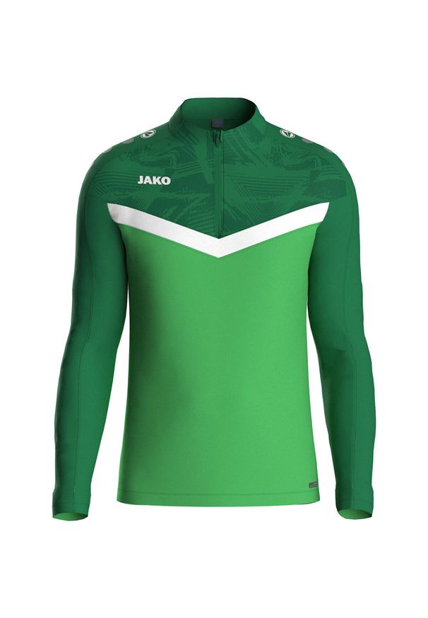 Dziecięca bluza dresowa zapinana na zamek Jako Iconic. Kolor: zielony. Materiał: dresówka