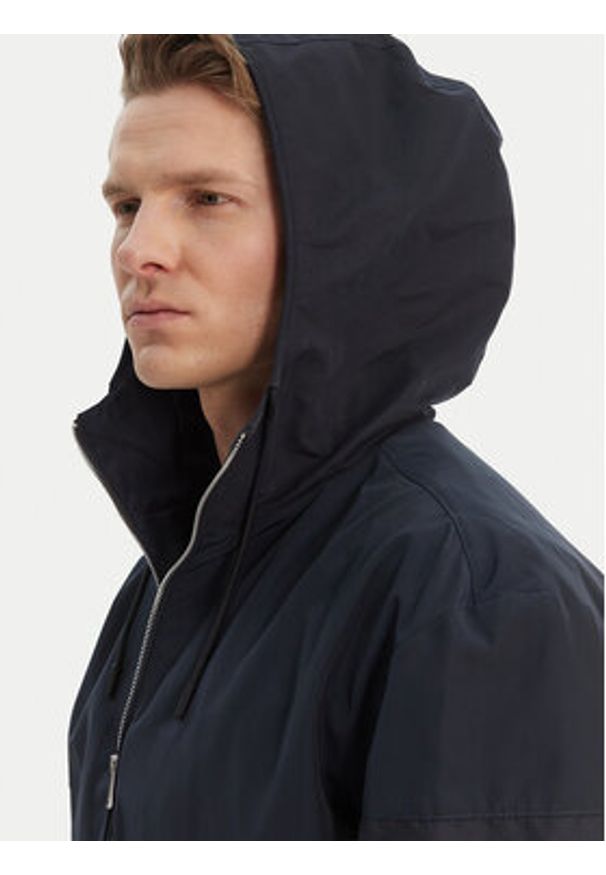 BOSS Kurtka przejściowa H-Cireno 4 50544135 Granatowy Regular Fit. Kolor: niebieski. Materiał: syntetyk