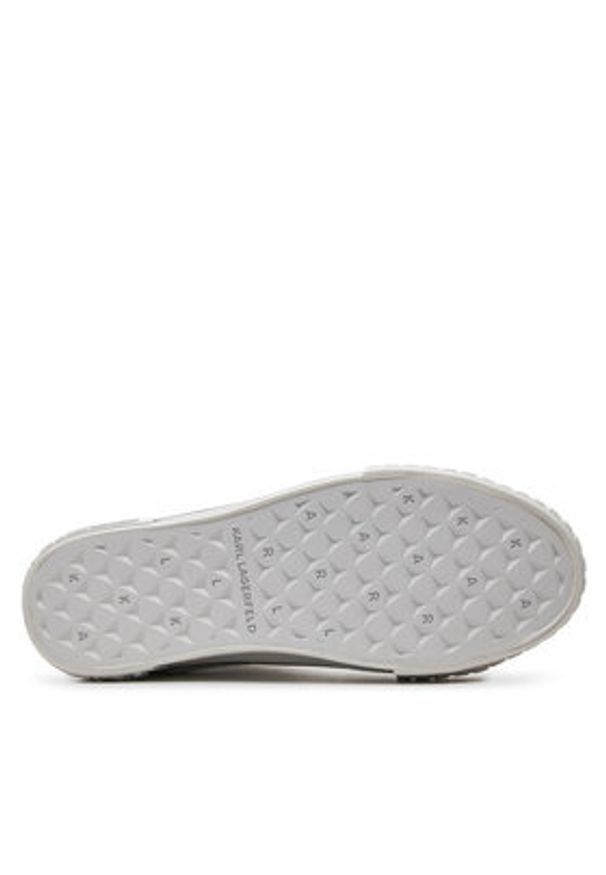 Karl Lagerfeld - KARL LAGERFELD Trampki KL60444 Biały. Kolor: biały. Materiał: materiał