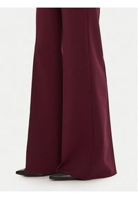Rinascimento Spodnie palazzo CFC0125425003 Bordowy Wide Leg. Kolor: czerwony. Materiał: syntetyk