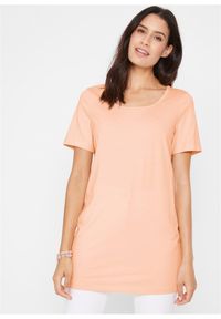 bonprix - Długi shirt (2 szt.). Kolor: niebieski. Długość rękawa: krótki rękaw. Długość: krótkie, długie #1