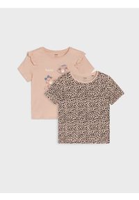 Sinsay - Koszulki z krótkim rękawem 2 pack - wielobarwny. Długość rękawa: krótki rękaw. Długość: krótkie #1