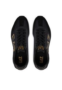 EA7 Emporio Armani Sneakersy 7X000541 AF18609 MZ177 Czarny. Kolor: czarny. Materiał: skóra #5