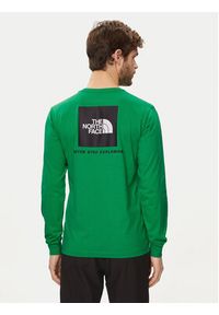 The North Face Longsleeve Redbox NF0A87NN Zielony Regular Fit. Kolor: zielony. Materiał: bawełna. Długość rękawa: długi rękaw #7