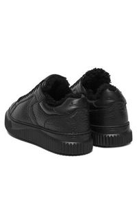 Voile Blanche Sneakersy Lipari Fur 2017113-17 Czarny. Kolor: czarny. Materiał: skóra #3