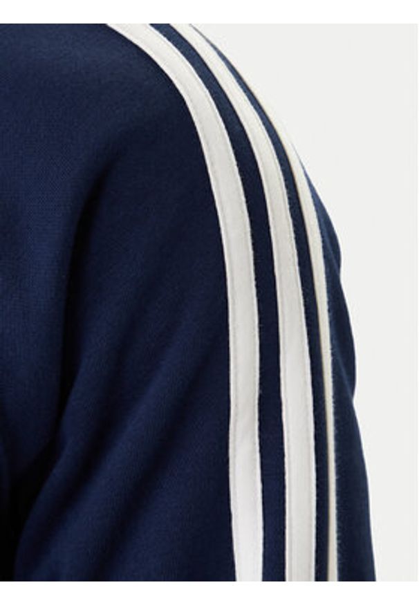 Adidas - adidas Bluza 3-Stripes KE3549 Granatowy Regular Fit. Kolor: niebieski. Materiał: bawełna