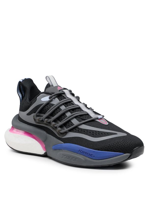 Adidas - Buty adidas Alphaboost V1 Sustainable BOOST Lifestyle Running Shoes HP6612 Czarny. Kolor: czarny. Materiał: materiał. Sport: bieganie