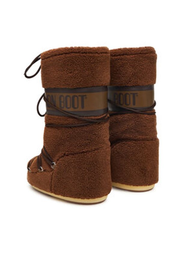 Moon Boot Śniegowce Mb Icon Fleece 80D1403080 Brązowy. Kolor: brązowy. Materiał: materiał